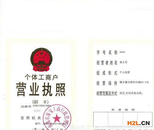 個人商標注冊