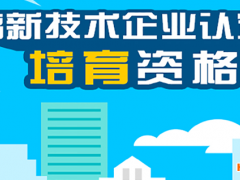 高新技術企業培育入庫項目申請指南