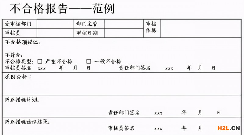 內審不符合項怎么整改？