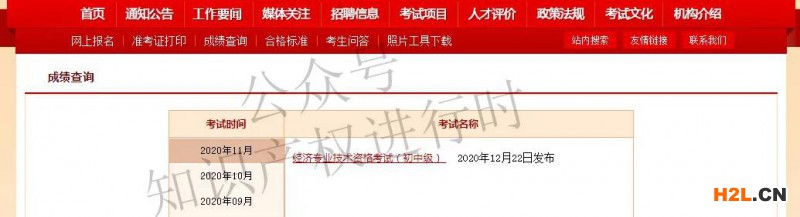 2020年知識產權師考試成績已發布