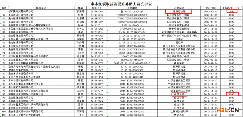 成為中級知識產權師，各省會有什么技能補貼？