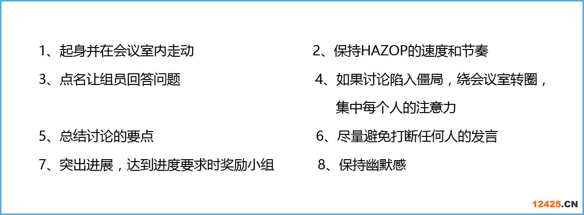 HAZOP主持人職責2