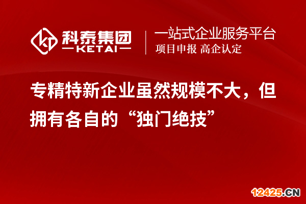 專精特新企業典型案例