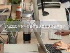 SA8000企業(yè)社會(huì)責(zé)任管理體系認(rèn)證證書簡介