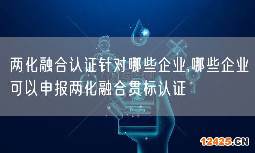 兩化融合認證針對哪些企業(yè),哪些企業(yè)可以申報兩化融合貫標認證(0)
