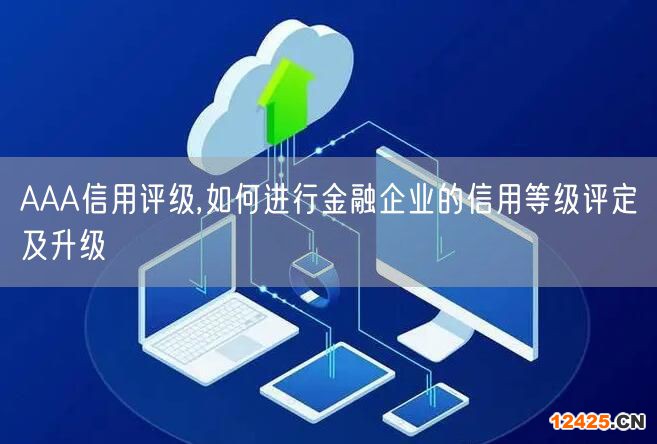 AAA信用評級,如何進行金融企業的信用等級評定及升級(14)