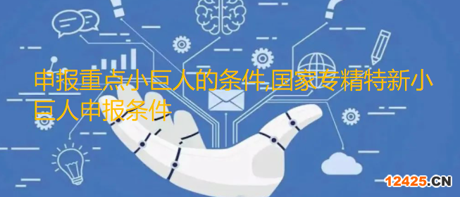 國家級專精特新小巨人申報條件解析