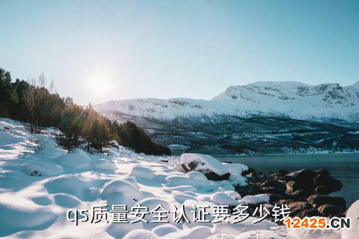 qs質量安全認證要多少錢