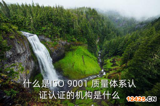 什么是ISO 9001 質量體系認證認證的機構是什么