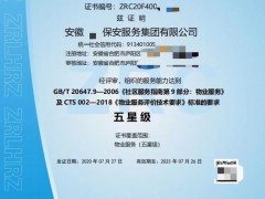 物業(yè)服務認證證書申請流程