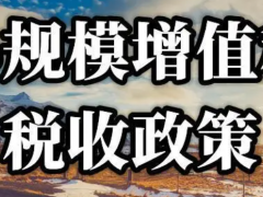 小規模納稅人增值稅的優惠政策
