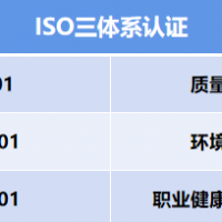 北京ISO三體系認證ISO9001質量管理體系認證辦理